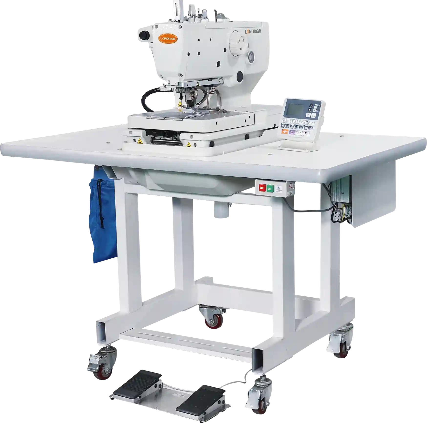 R9820 - Electronic Eyelet Button Holing Machine - Lordi