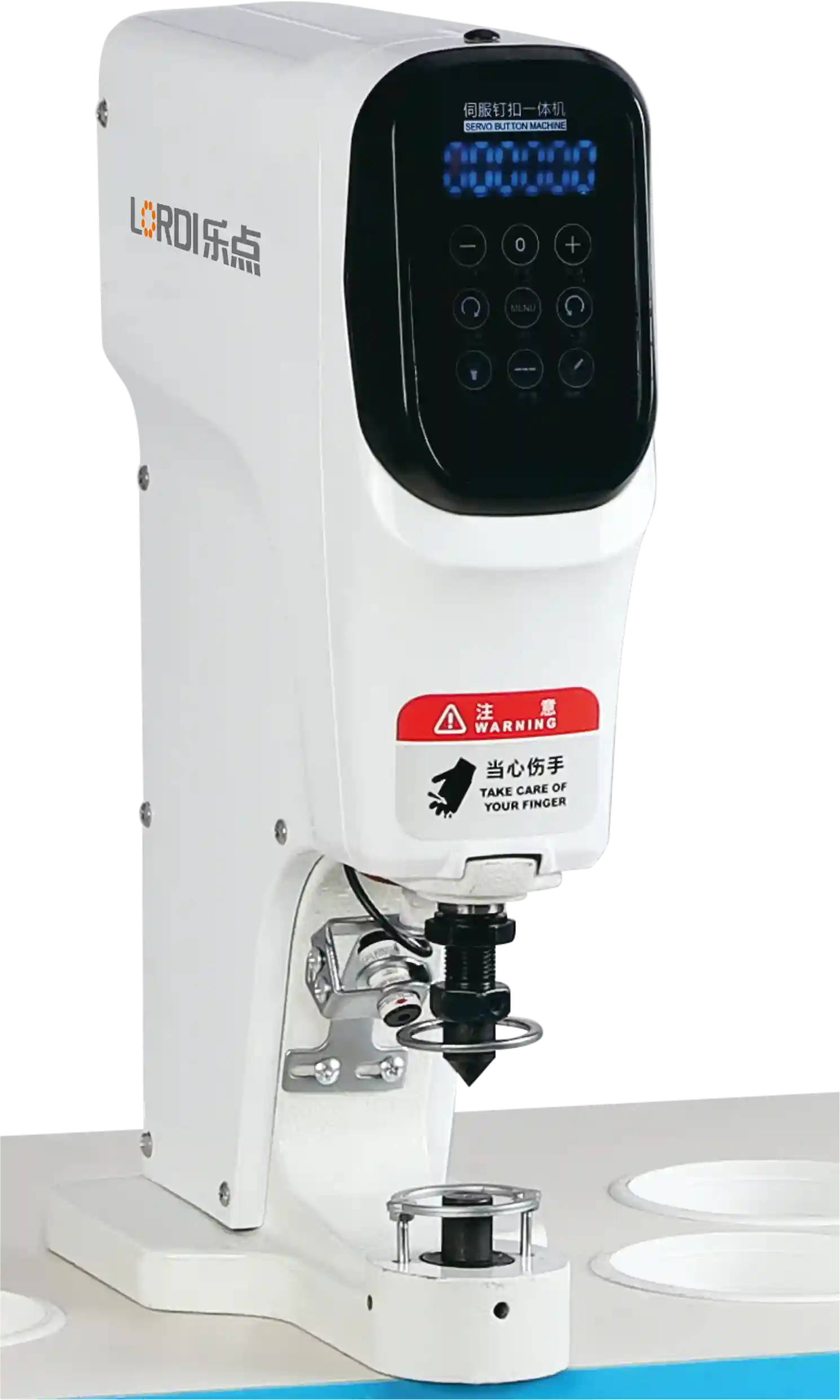 D818/D2808S - Servo Snap Button Attaching Machine - Lordi