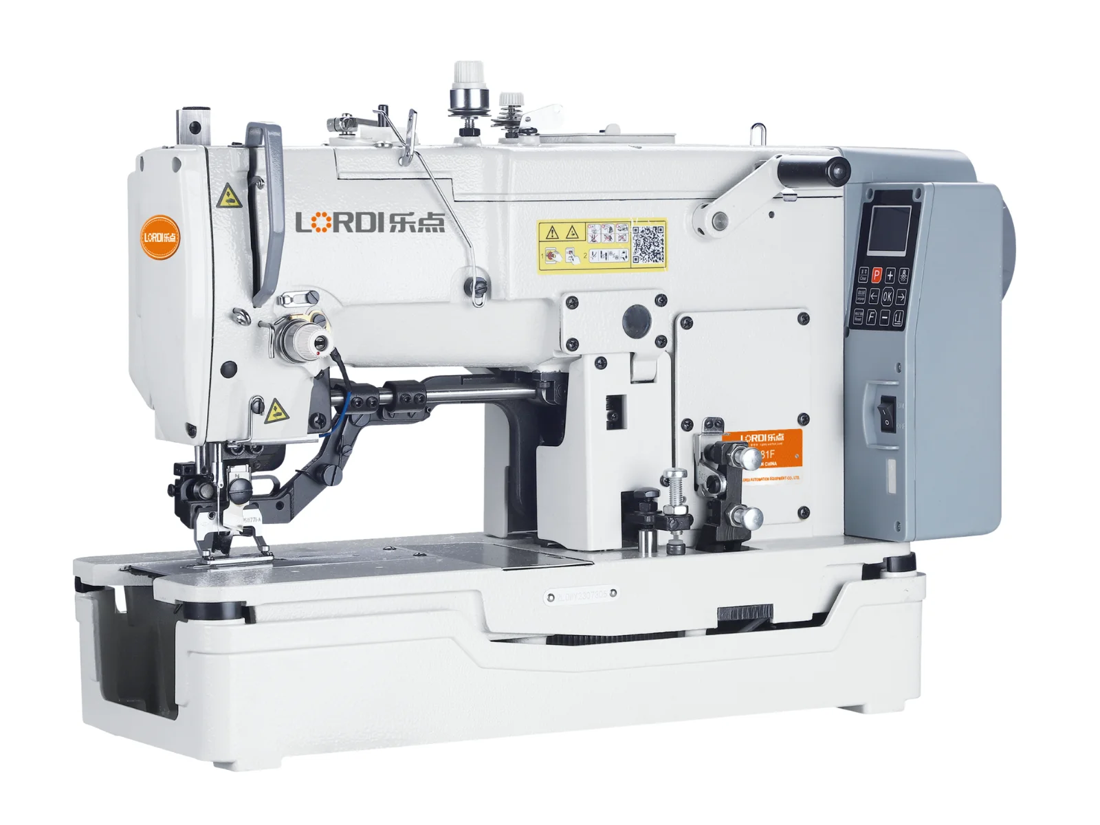 R781 - Direct Drive Button Holing Machine with Stepping Motor - Lordi