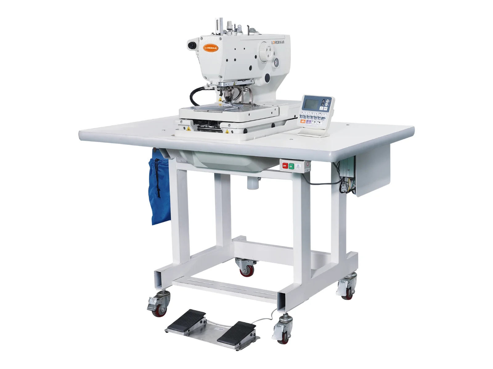 R9820 - Electronic Eyelet Button Holing Machine - Lordi