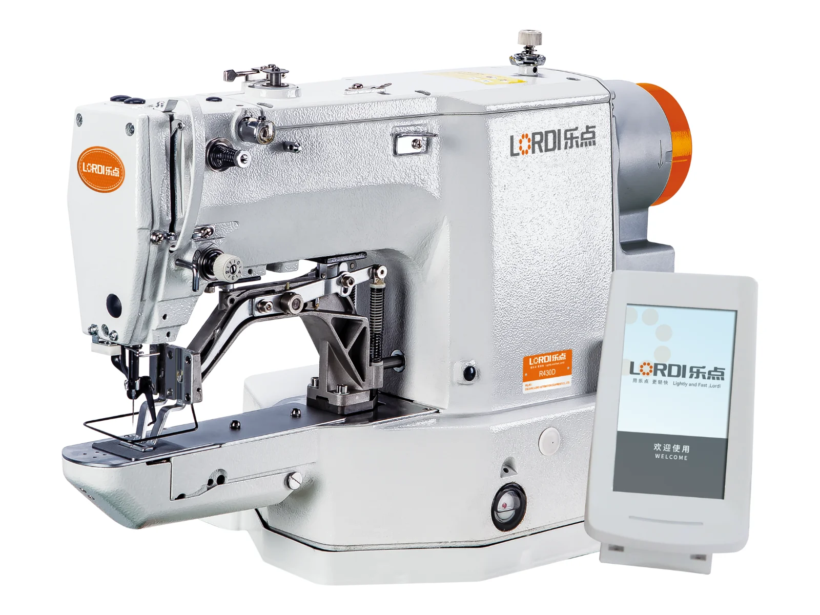 R430D - High Speed Electronic Bartacking Machine - Lordi